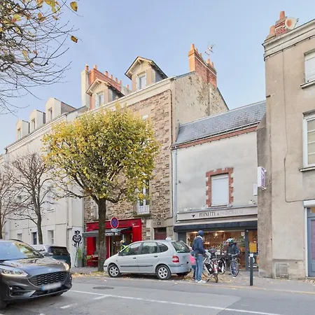 Bel Appartement, Mezzanine, Calme, 2 Coins Bureaux - Home'Ponopono Nantes Exterior foto