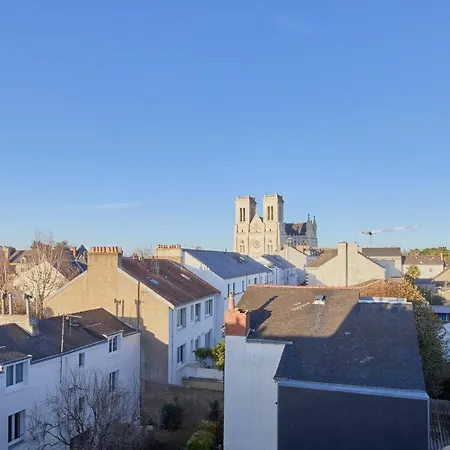 Bel Appartement, Mezzanine, Calme, 2 Coins Bureaux - Home'Ponopono Nantes Exterior foto