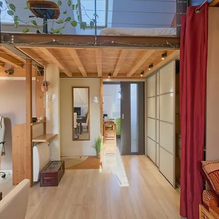 Bel Appartement, Mezzanine, Calme, 2 Coins Bureaux - Home'Ponopono Nantes Exterior foto